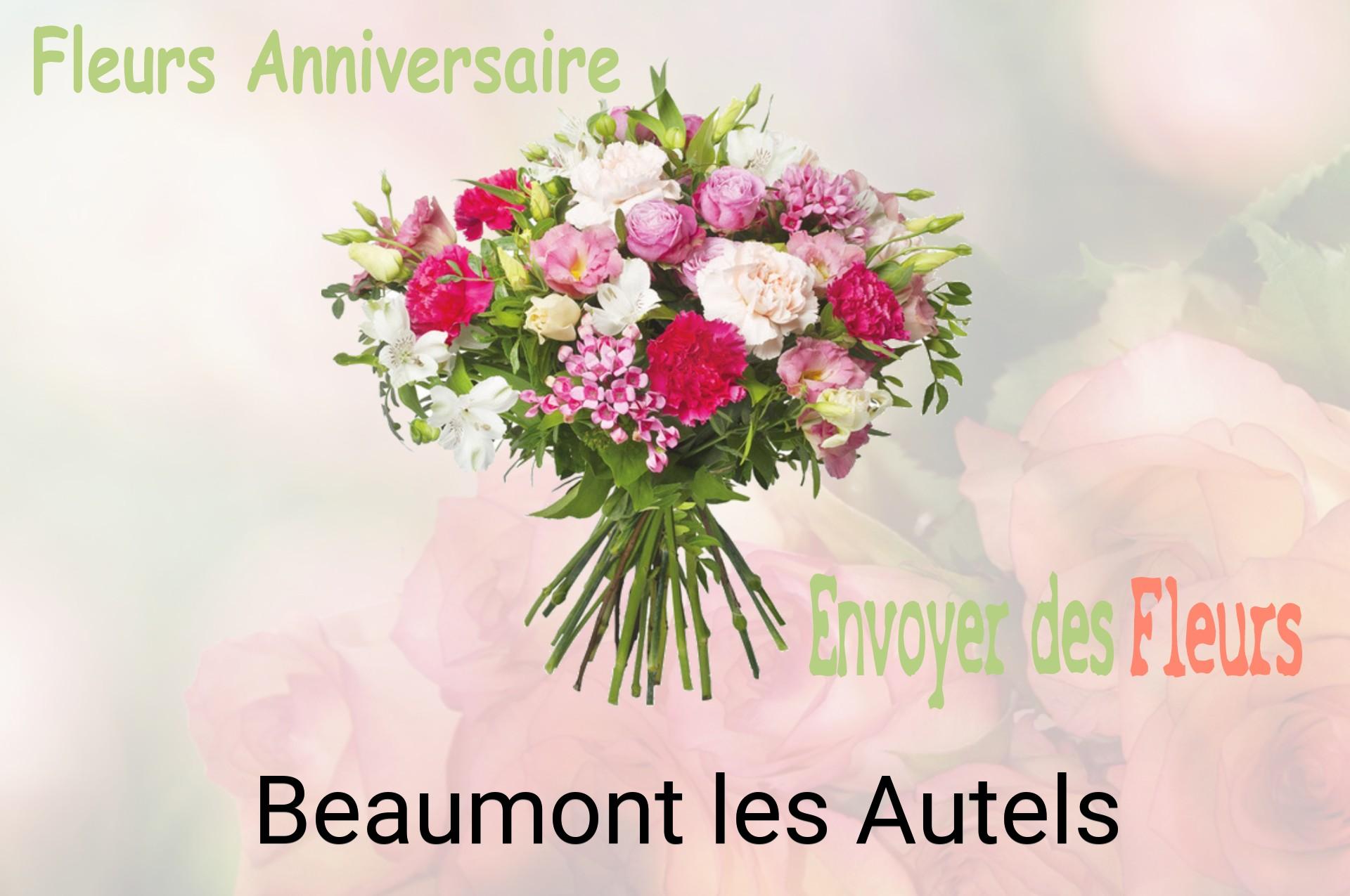 Bouquet de fleurs d’anniversaire livré à Beaumont-les-Autels